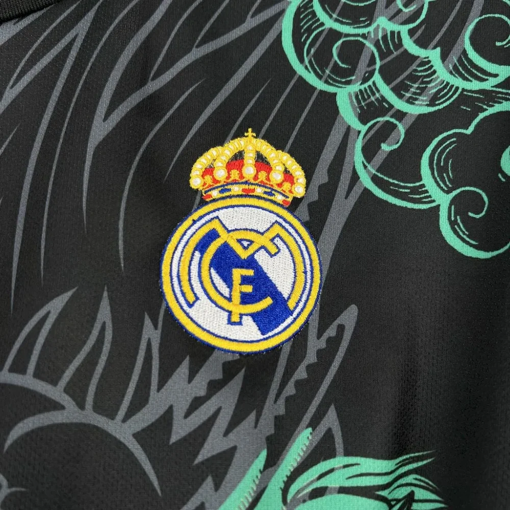 Real Madrid Soccer Jersey Dragon Special Edition Custom Shirt 2025/26 - Image 4
