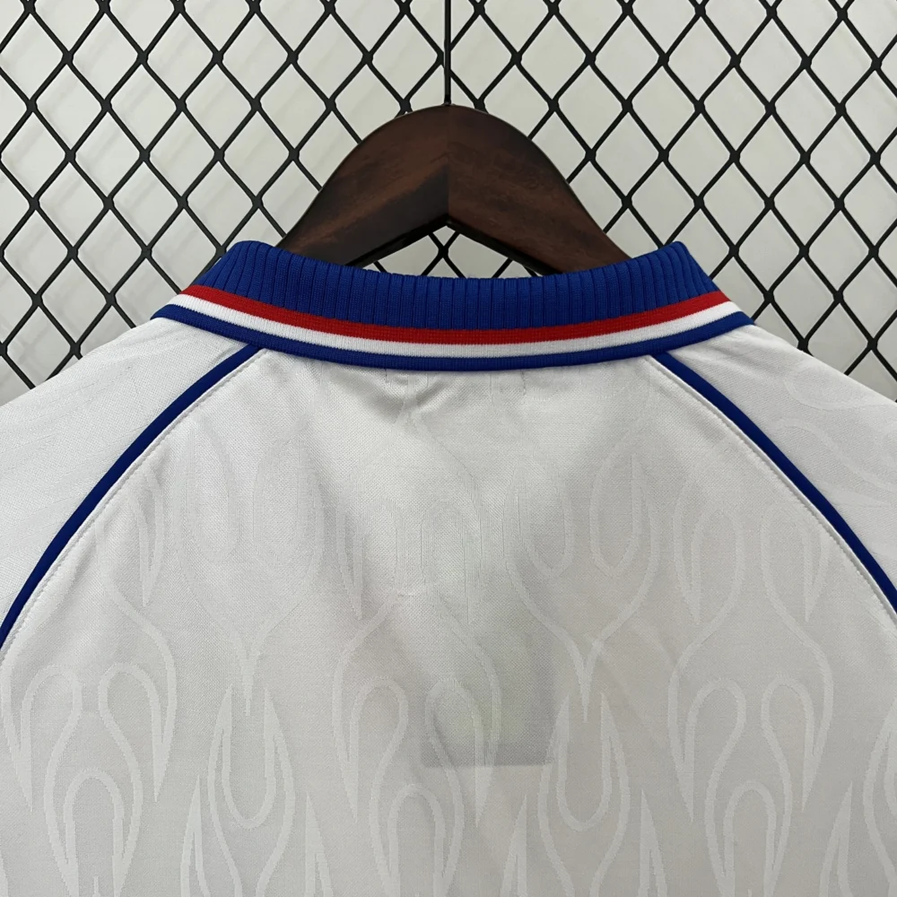 Japan Retro Soccer Jersey Away Custom Shirt 1998 - Image 8