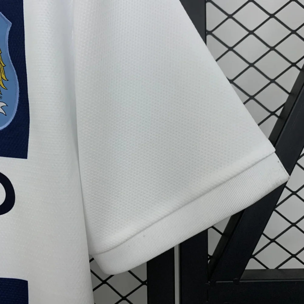 Manchester City Retro Third Away Football Jersey Shirt 2013/14 - Image 7
