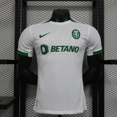 Sporting CP Authentic Soccer Jersey 60th Anniversary Away Shirt 2024/25
