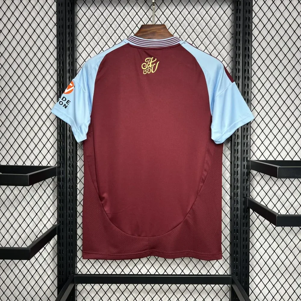 Aston Villa Football Jersey Home Custom Shirt 2024/25 - Image 2