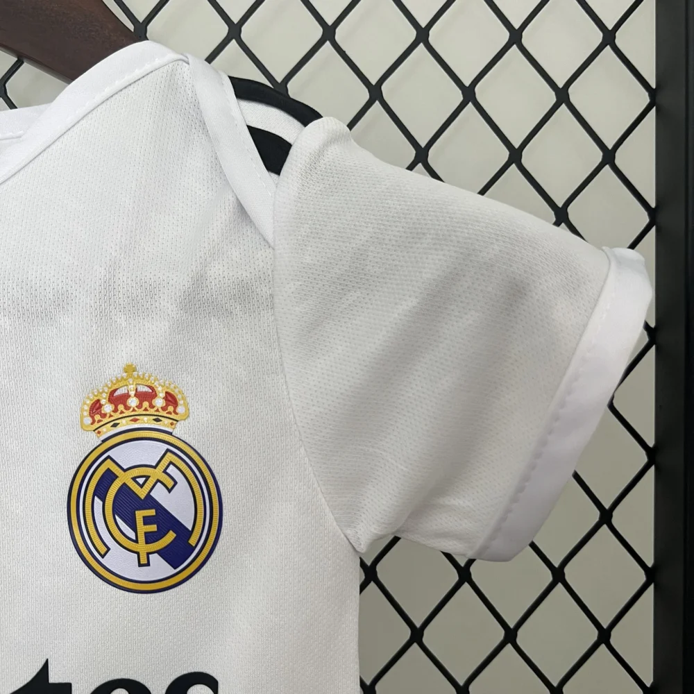 Real Madrid Soccer Jersey Home Baby Uniform 2024/25 - Image 5