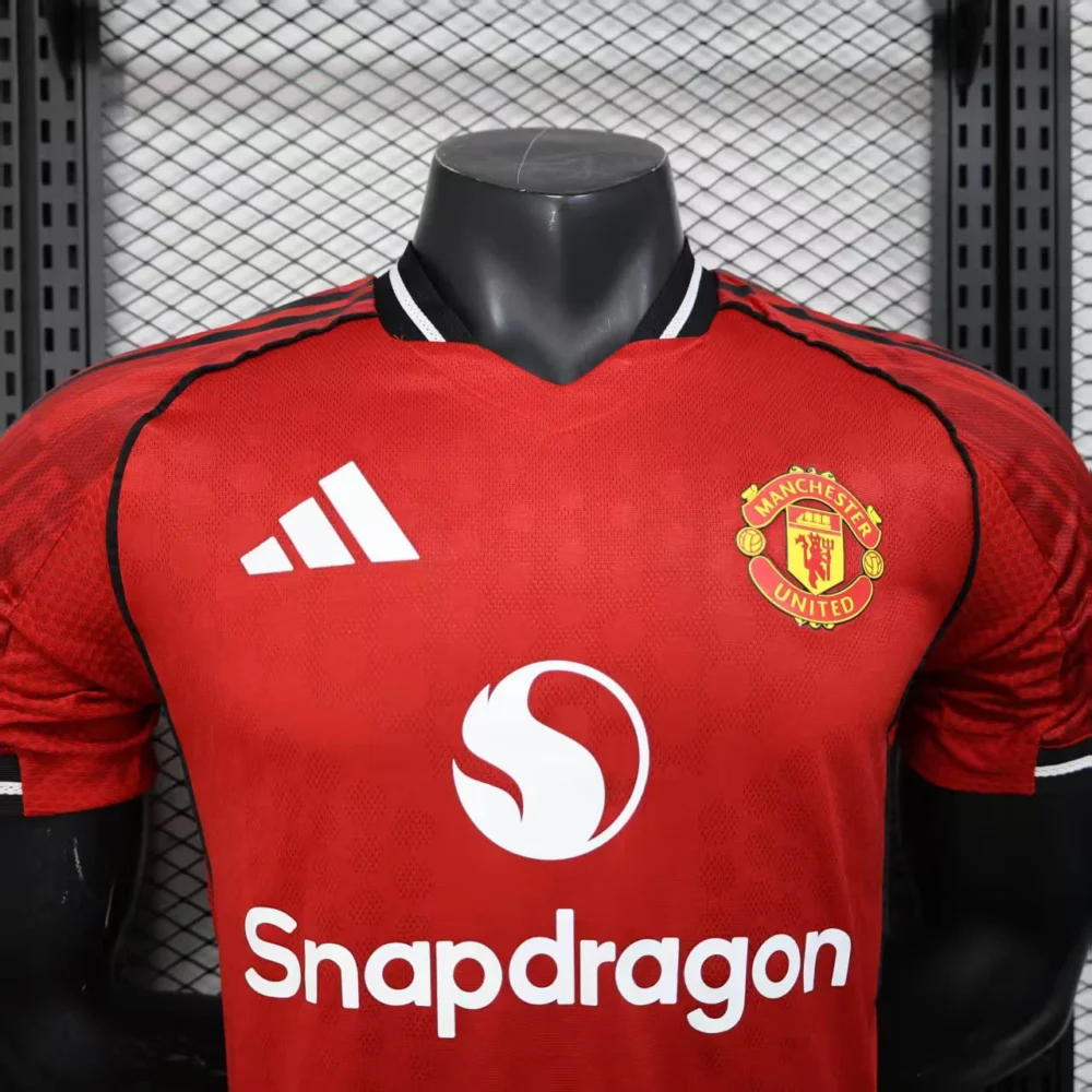 Manchester United Authentic Home Jersey Shirt 2025/26 - Image 3