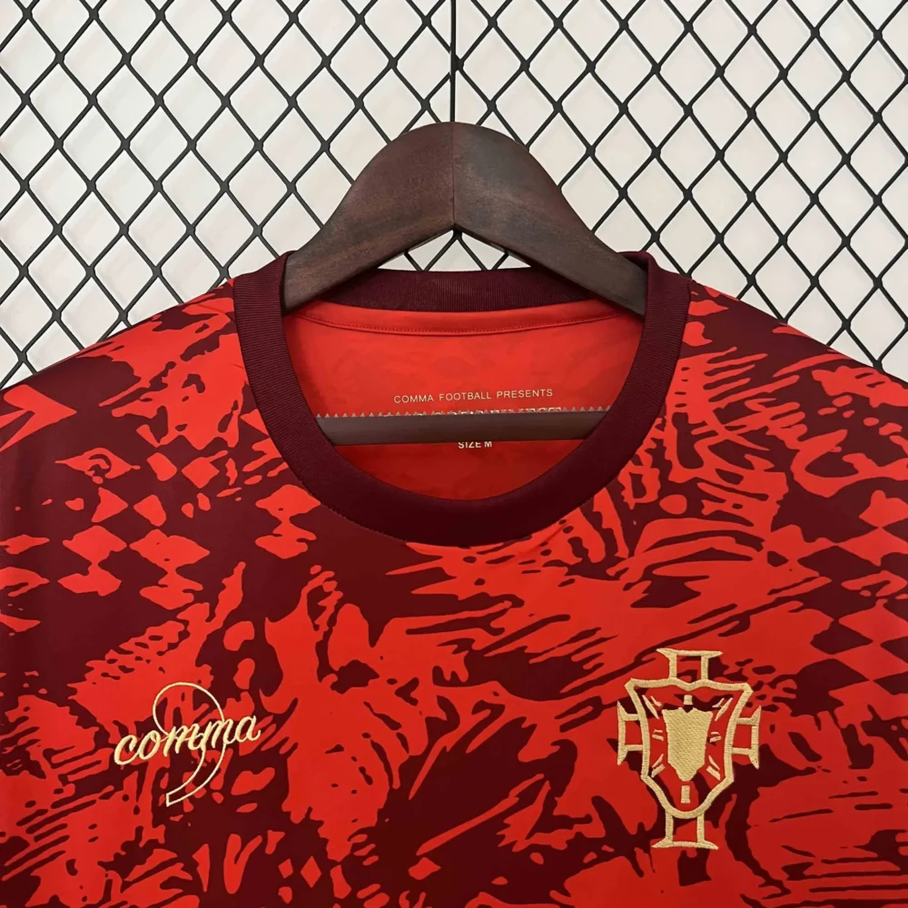 Portugal Soccer Jersey Training Custom Shirt EURO 2024 - Image 3