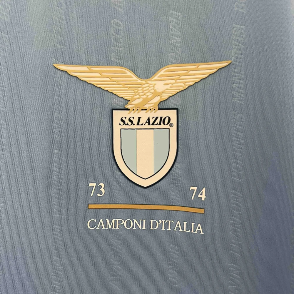 Lazio Soccer Jersey 50th Anniversary Custom Shirt 2024/25 - Image 4