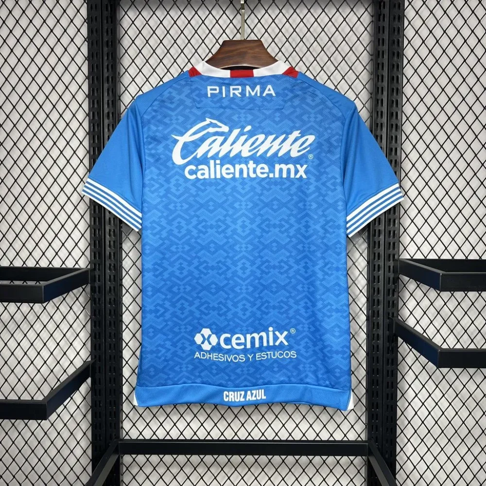 Cruz Azul Soccer Jersey Home Custom Shirt 2024/25 - Image 2