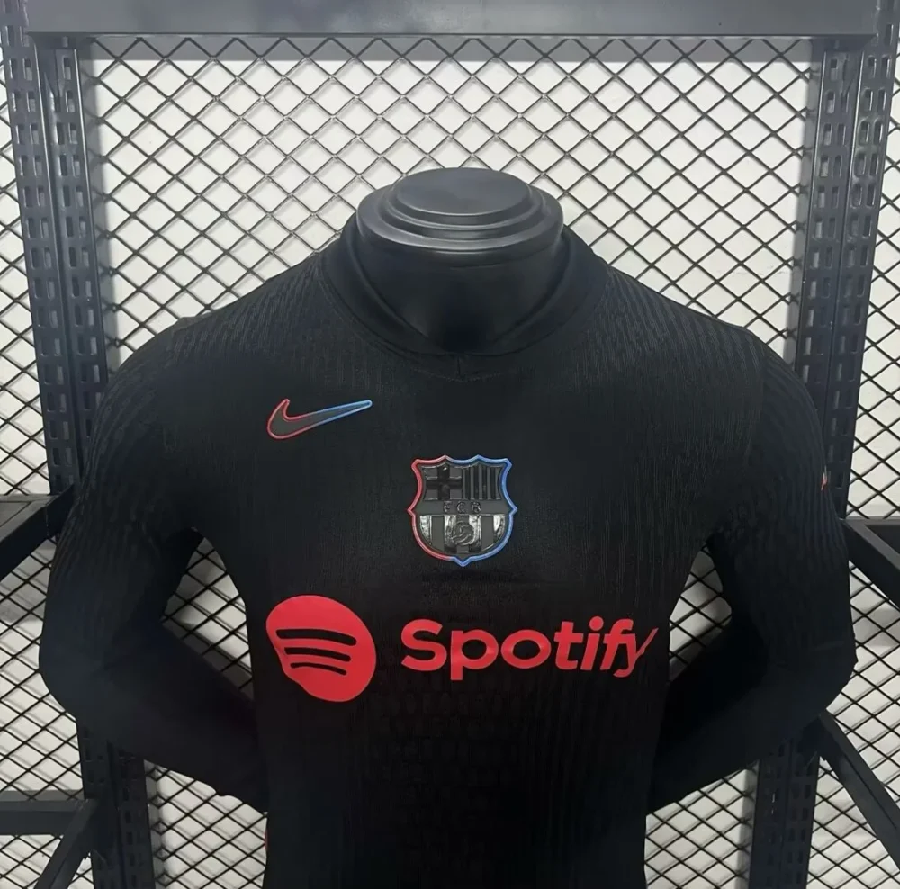 Authentic Barcelona Away Long Sleeve Soccer Jersey 2024/25 - Image 3