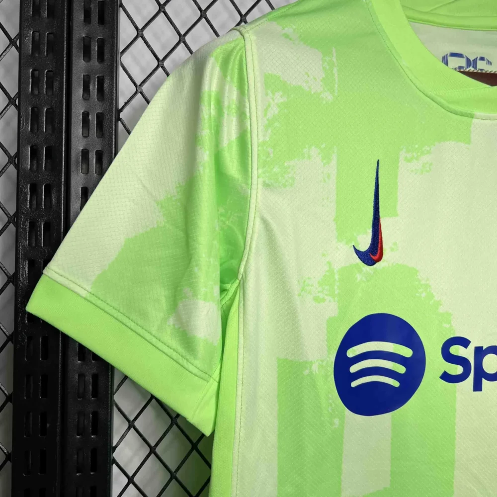 Barcelona Soccer Jersey Third Away Custom Shirt 2024/25 - Image 5