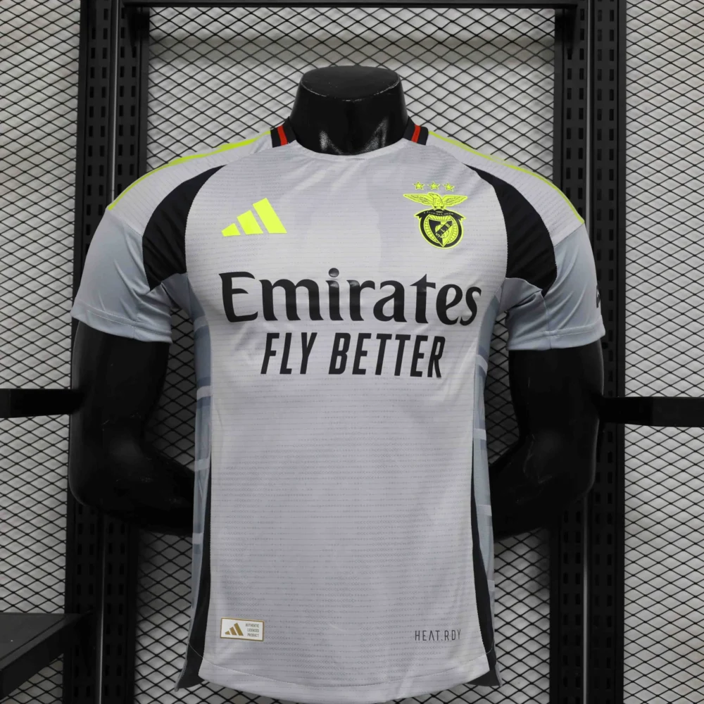 Benfica Authentic Soccer Jersey Third Away Shirt 2024/25