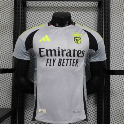 Benfica Authentic Soccer Jersey Third Away Shirt 2024/25