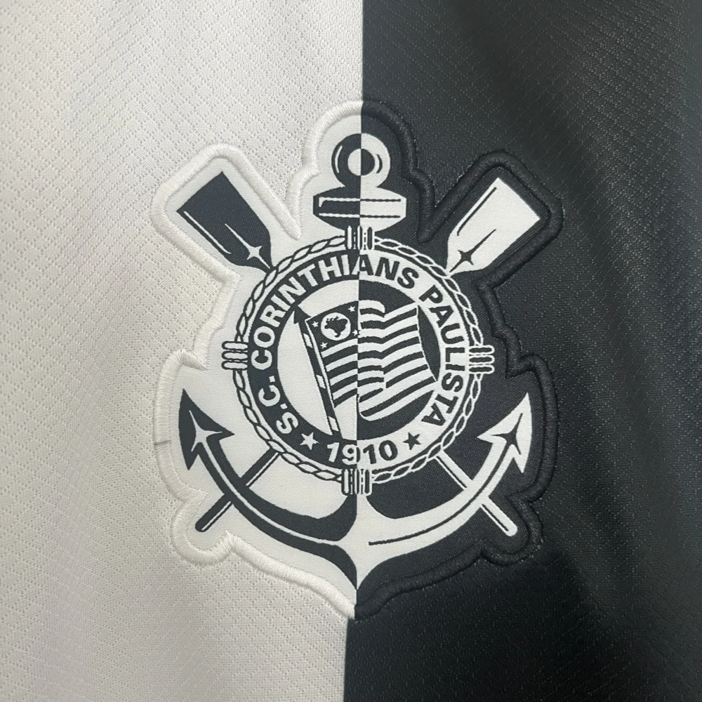 Corinthians Soccer Jersey Third Away Custom Shirt 2024 - Image 6