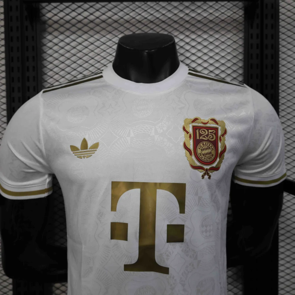 Authentic Bayern Munich Soccer Jersey Shirt 2025/26 125th Anniversary - Image 3