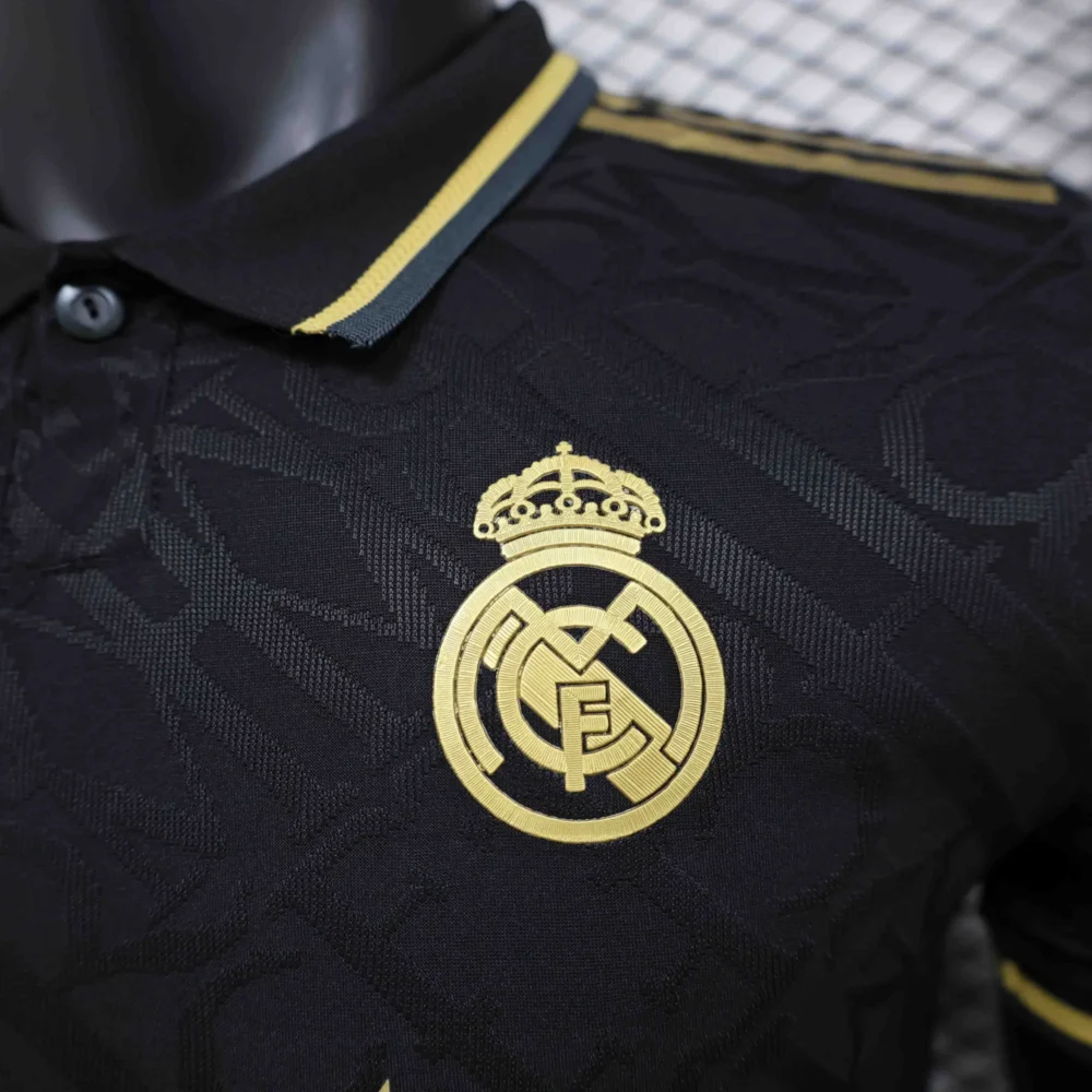 Real Madrid Authentic Soccer Jersey Retro Style Special Edition Shirt 2024/25 - Image 4