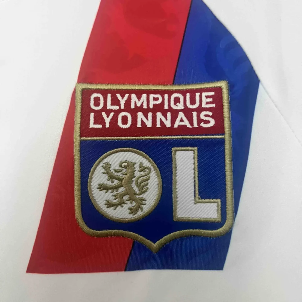 Olympique Lyonnais Retro Football Jersey Home Custom Shirt 2010-11 - Image 4