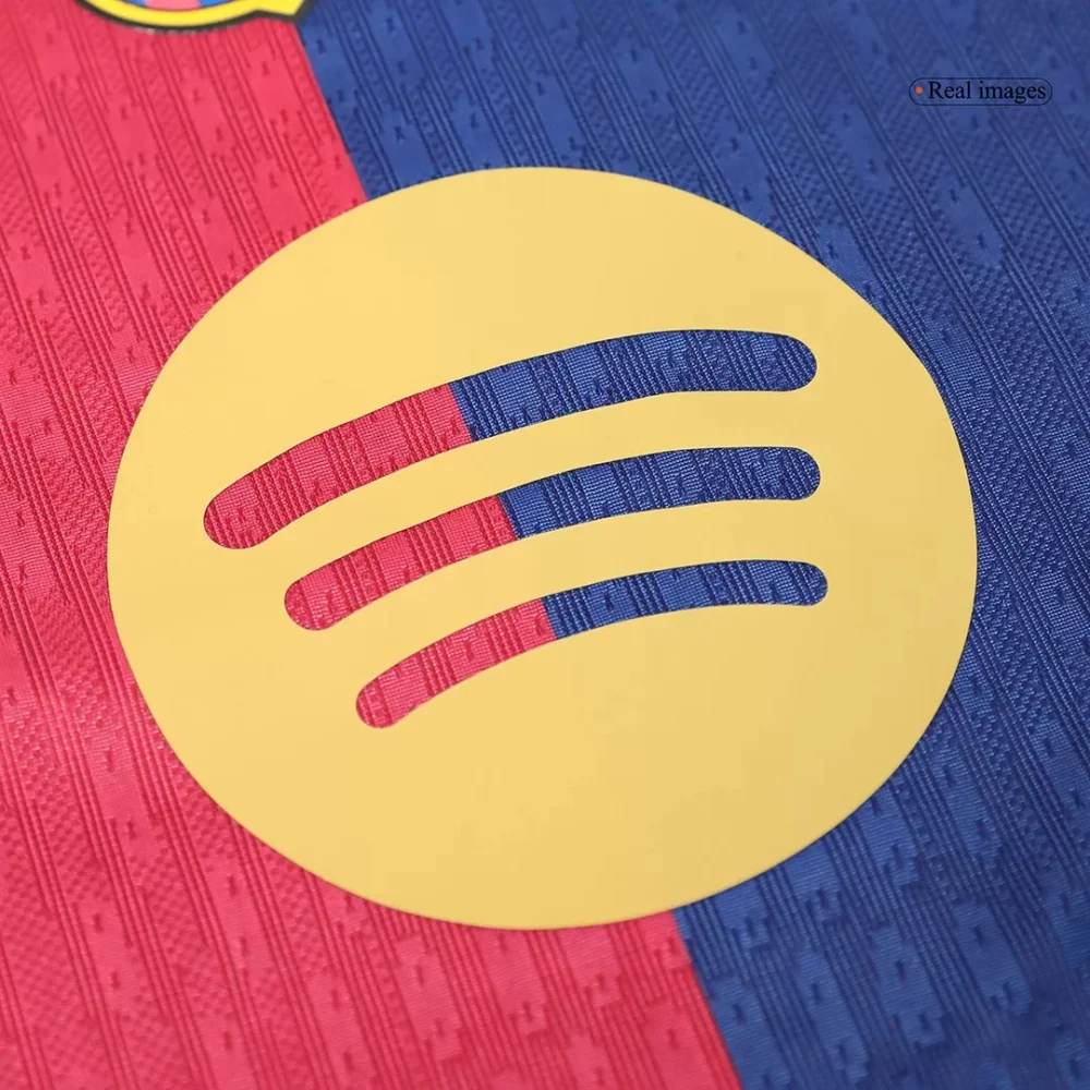 Authentic Soccer Jersey Barcelona Home Shirt 2024/25-Spotify Logo Without Text - Image 12