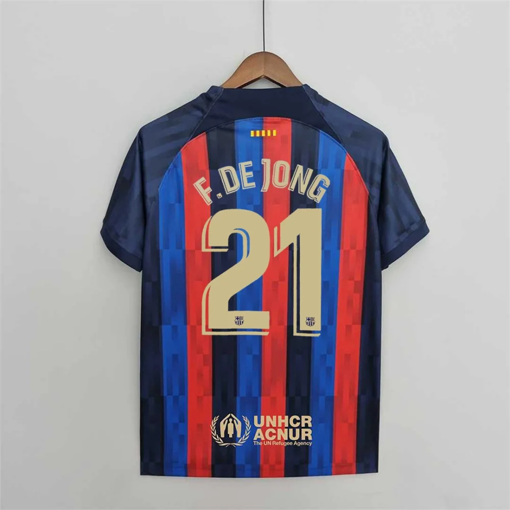 Barcelona Home Soccer Jersey Custom Shirt 2022/23 - Image 19
