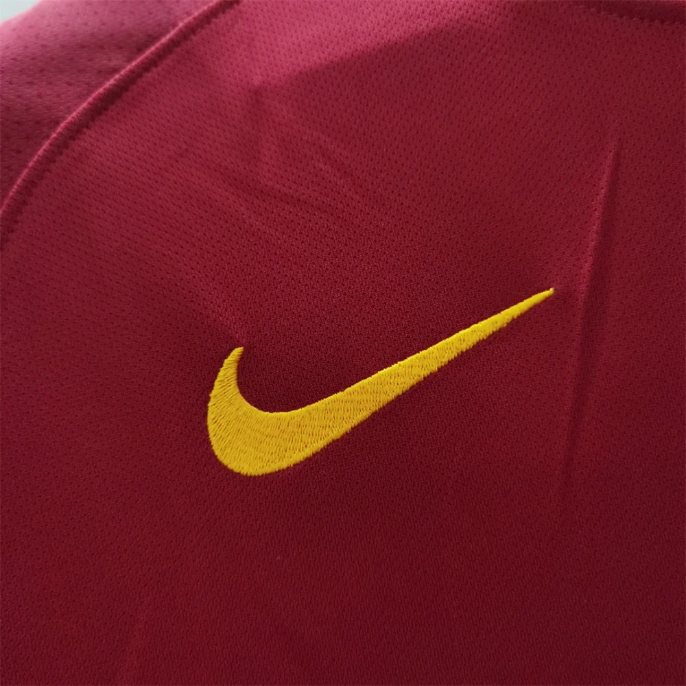 Roma Retro Soccer Jersey Home Custom Shirt 2017/18 - Image 5