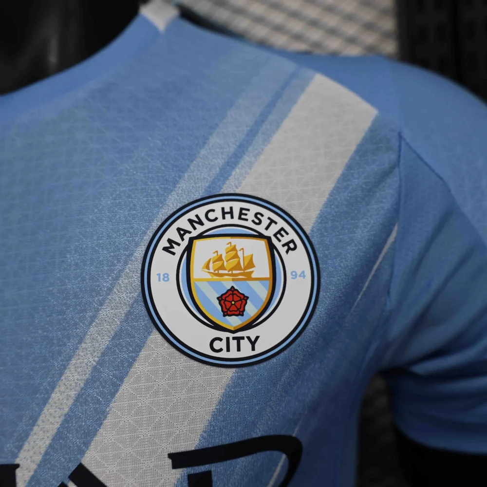 Manchester City Authentic Home Football Jersey Shirt 2025/26 - Image 5