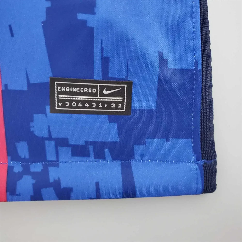 Barcelona Retro Jersey Third Away Soccer Shirt 2021/22 - Image 9