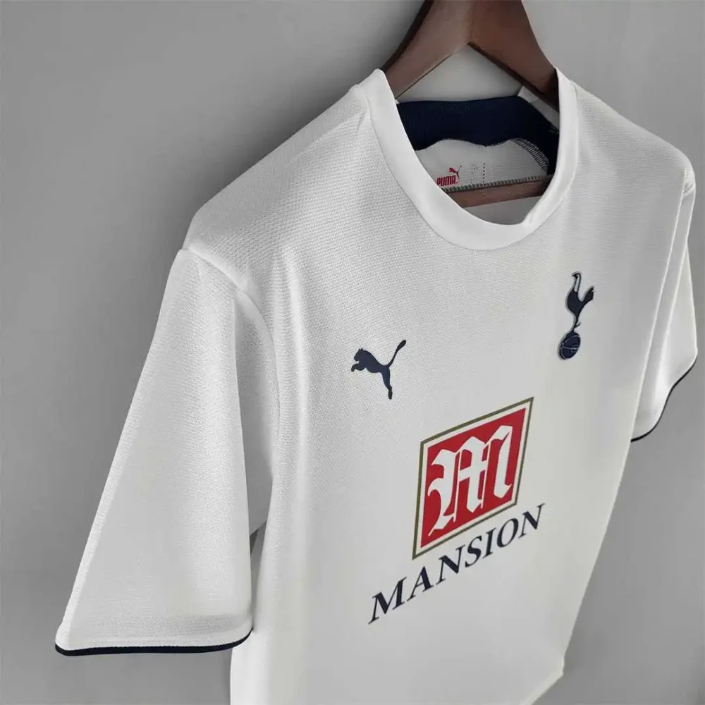 Tottenham Hotspur Retro Football Jersey Home Custom Shirt 2006/07 - Image 7