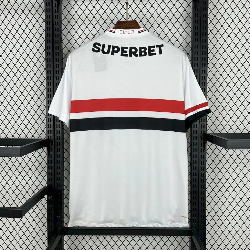 Sao Paulo FC Soccer Jersey Home Custom Shirt 2025 - Image 2