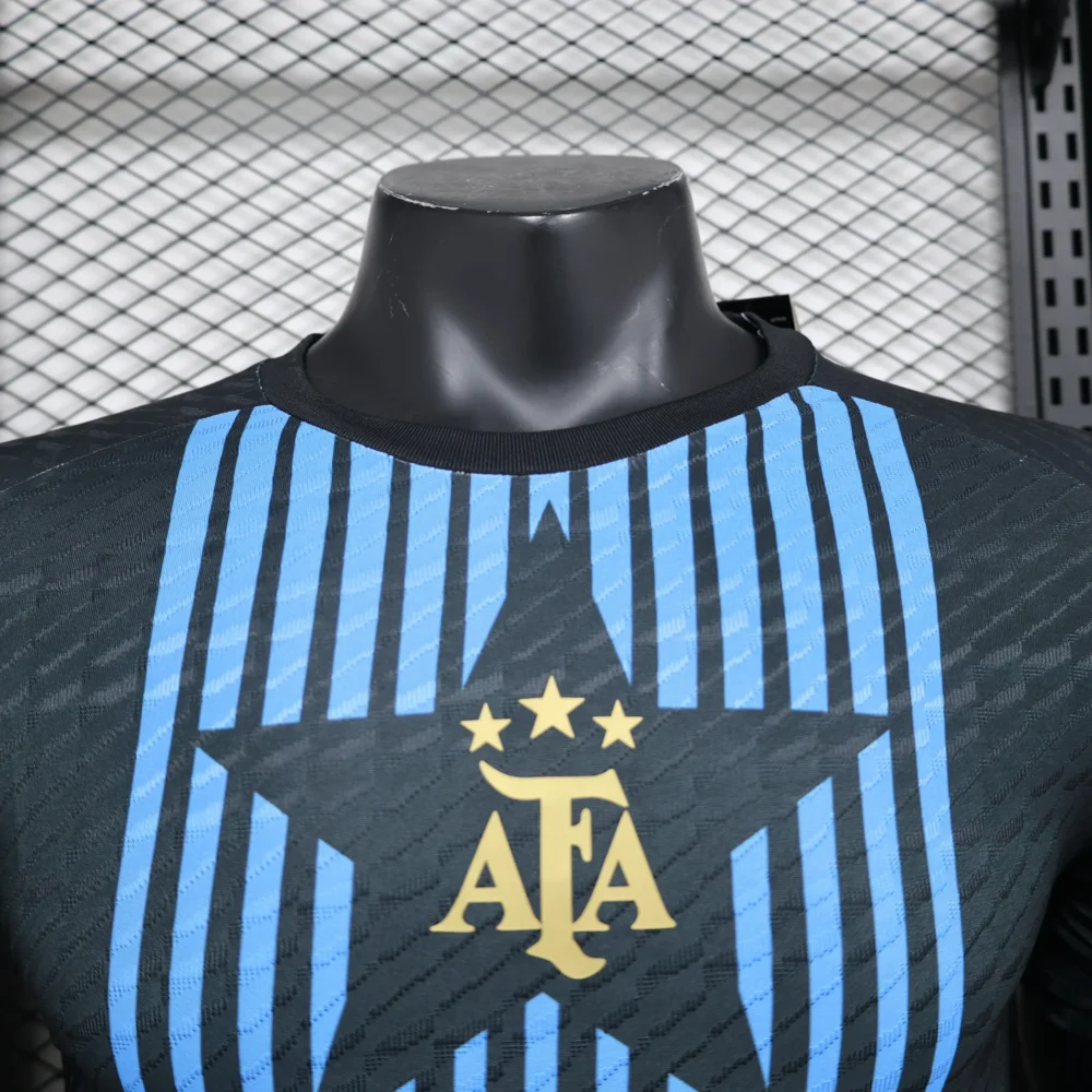 Argentina Authentic Soccer Jersey Pre-Match Shirt 2024 - Image 3