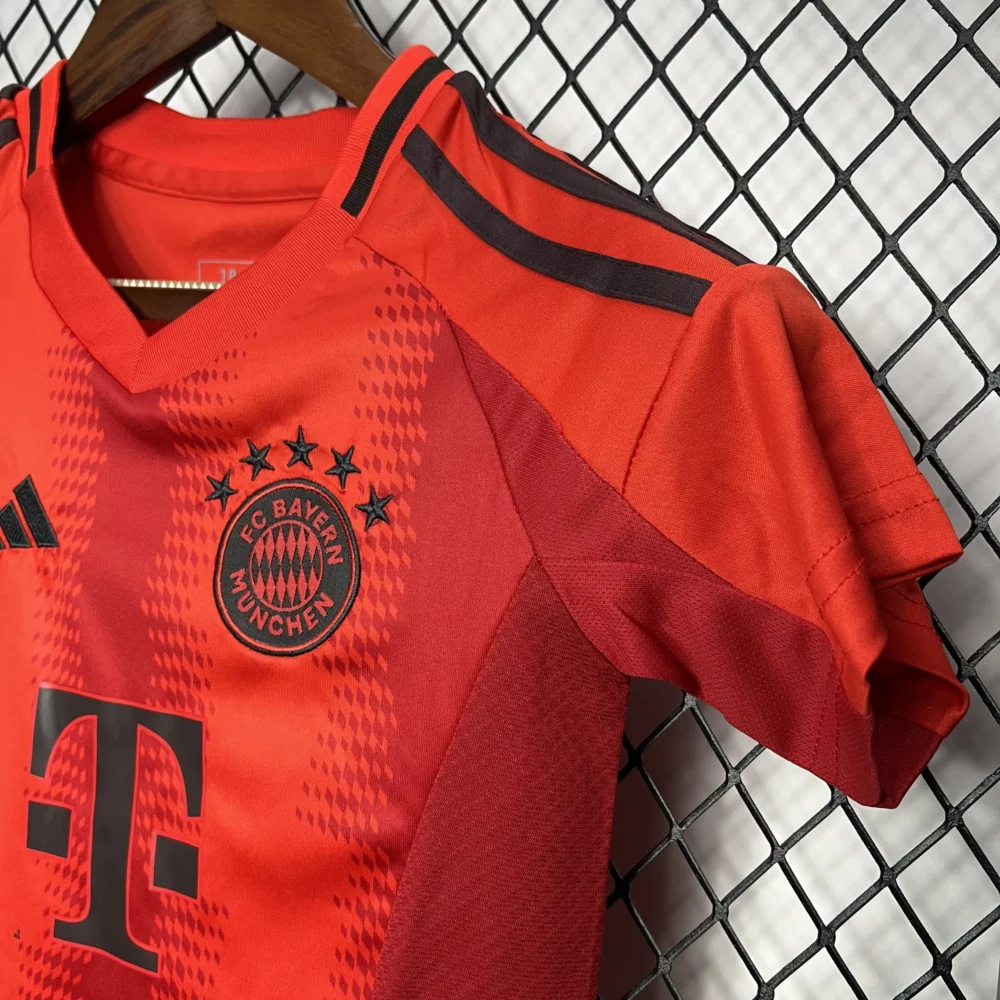 Bayern Munich Jersey Custom Soccer Kids Kit Jersey+Shorts Home 2024/25 - Image 6