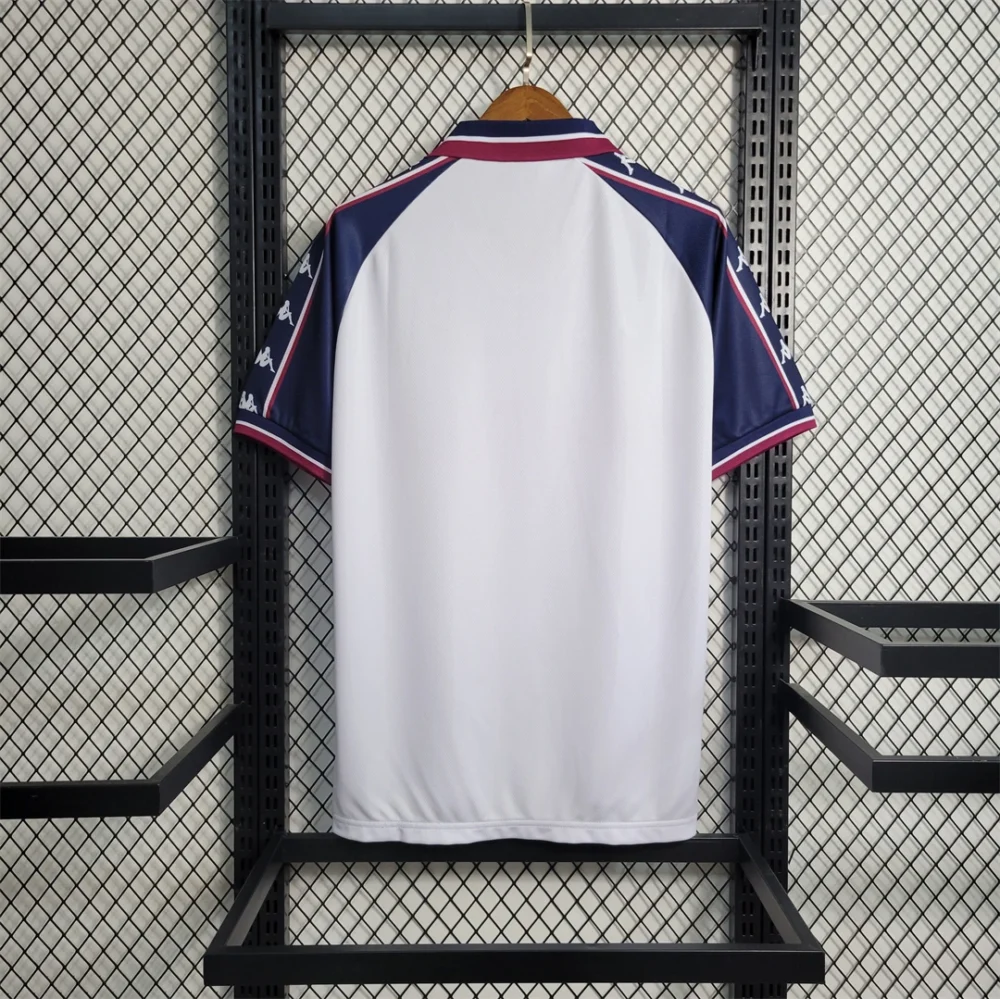 Manchester City Retro Away Football Jersey Shirt 1997/98 - Image 2