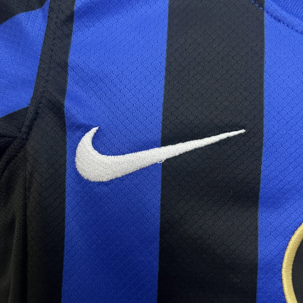 Inter Milan Soccer Jersey Home Kids Kit Jerseys+Shorts 2024/25 - Image 3