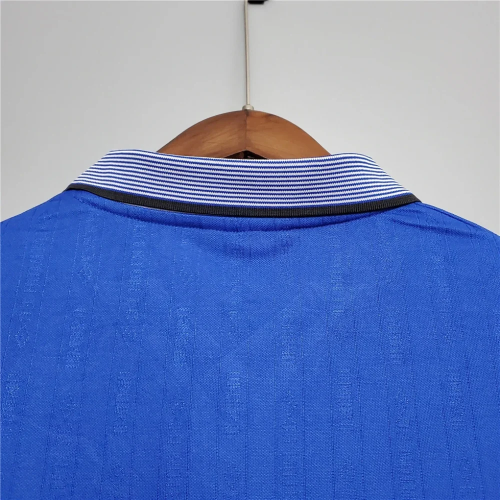Everton Retro Football Jersey Home Custom Shirt 1994/95 - Image 8