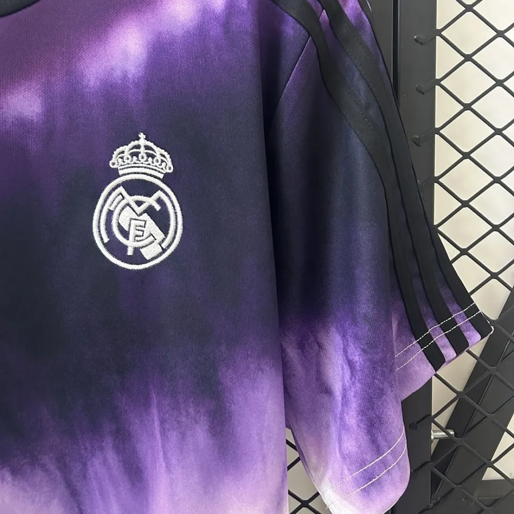Real Madrid Soccer Jersey Pre-Match CNY Custom Shirt 2024/25 - Image 6
