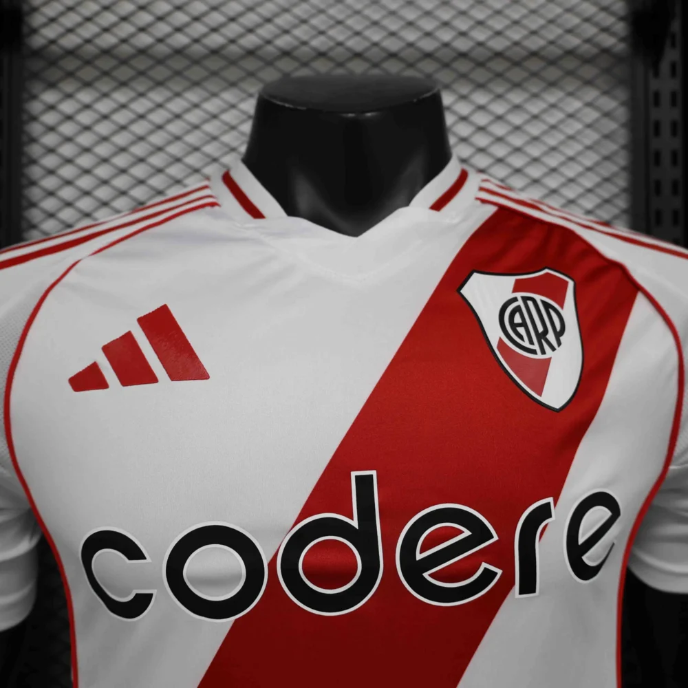 River Plate Authentic Soccer Jersey Home Shirt 2024/25 - Image 3