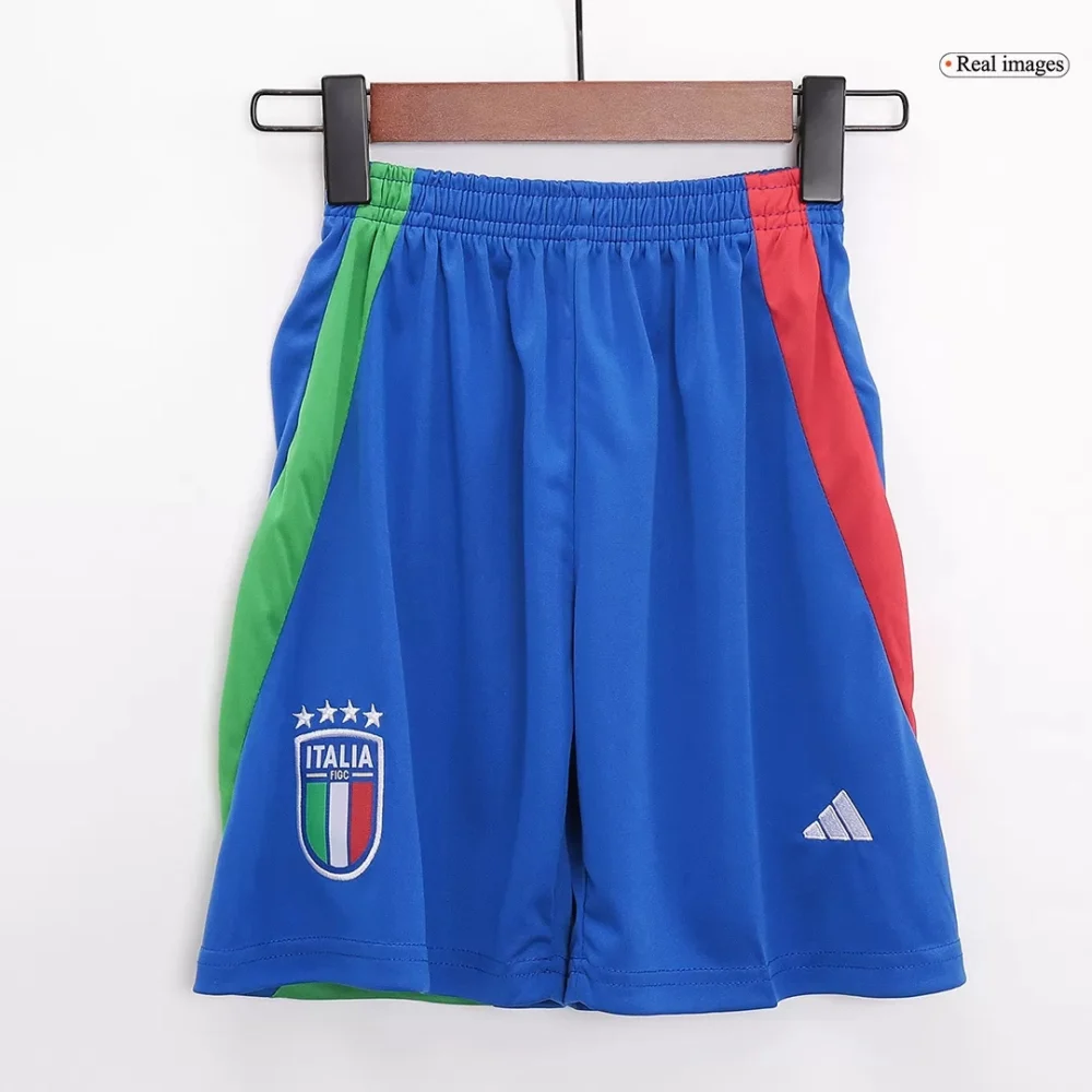Italy Away Football Uniform Kids Kit Jersey+Shorts EURO 2024 - Image 12