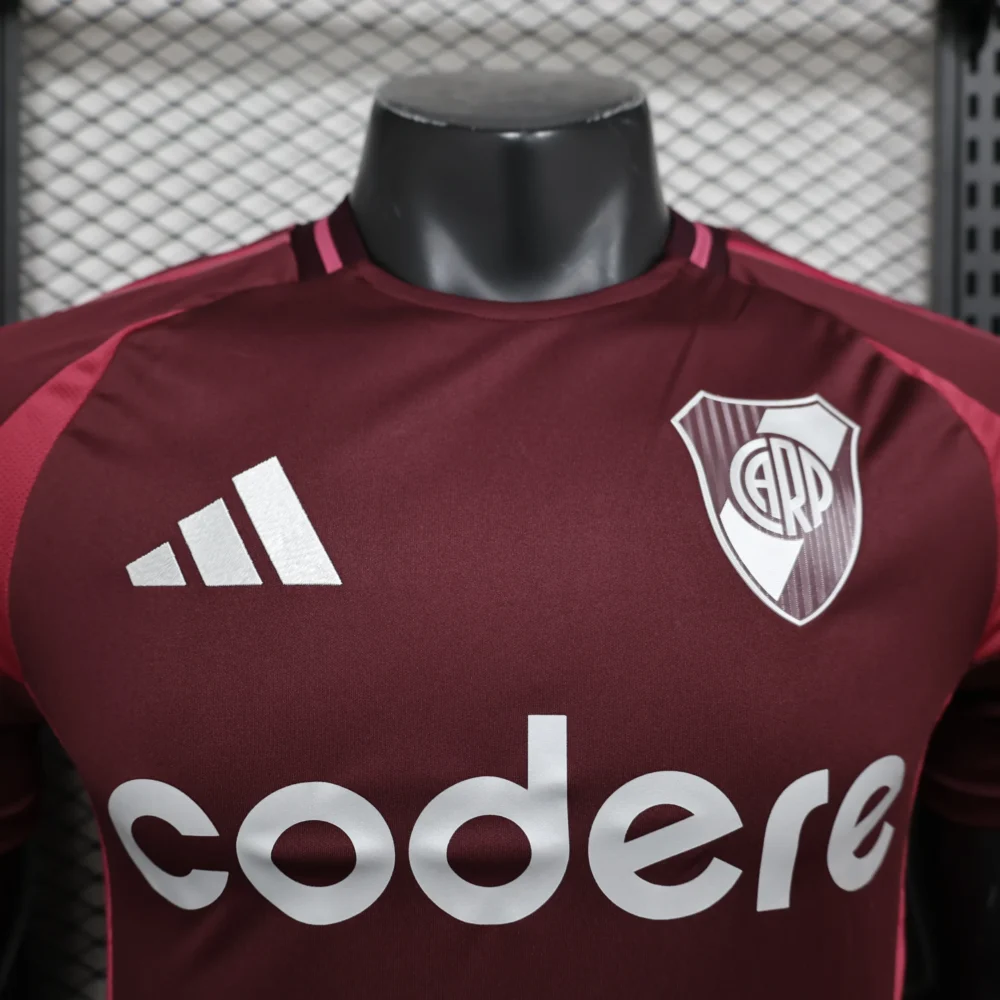River Plate Authentic Soccer Jersey Away Shirt 2024/25 - Image 5