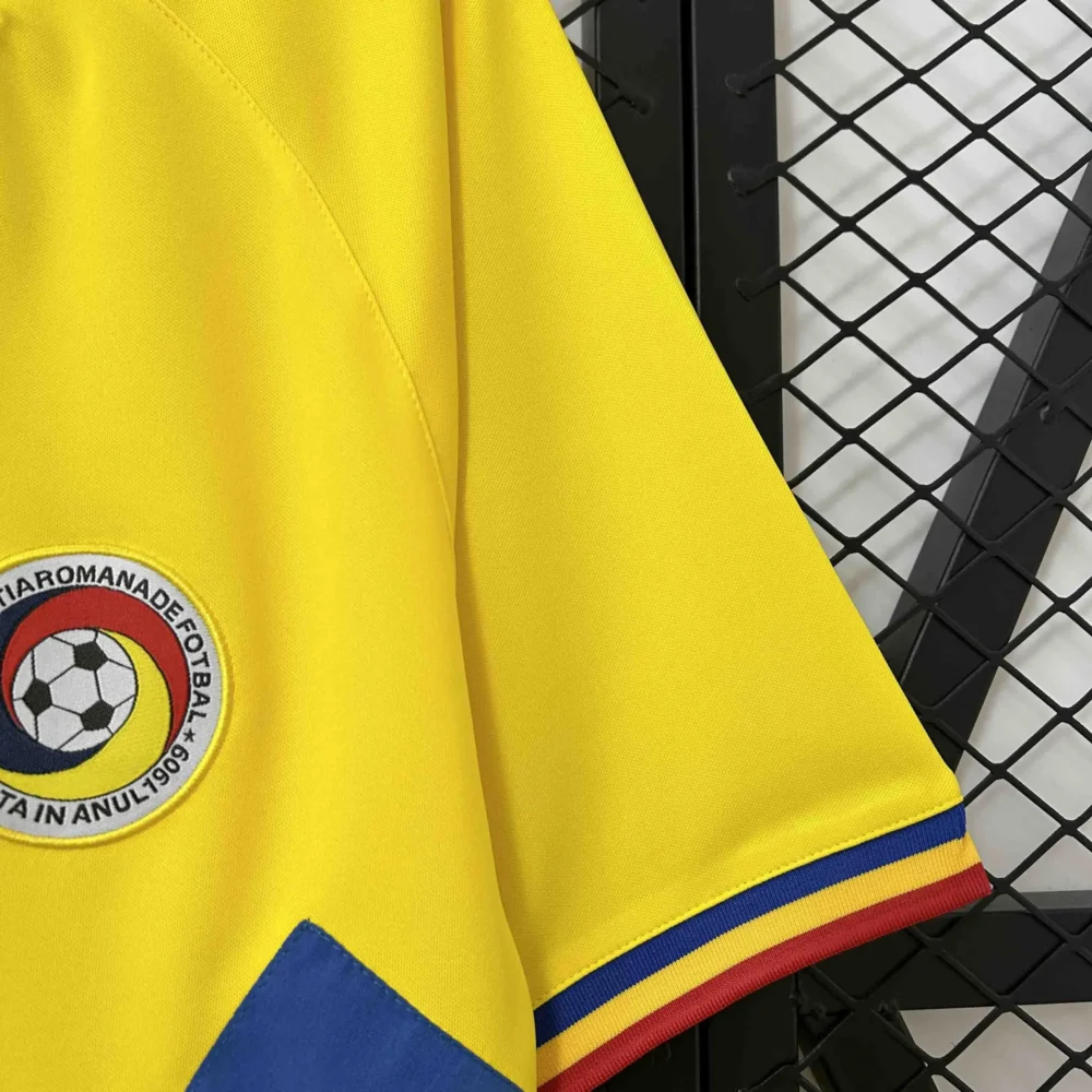 Romania Soccer Jersey Home Retro Jersey 1994 - Image 5