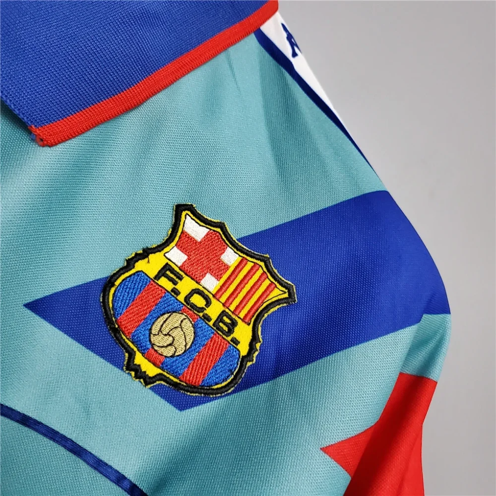 Barcelona Retro Jersey Away Soccer Shirt 1992/95 - Image 6