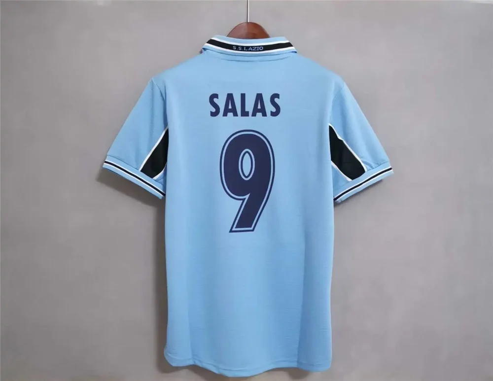 Lazio Retro Soccer Jersey Home Custom Shirt 1998/99 - Image 2