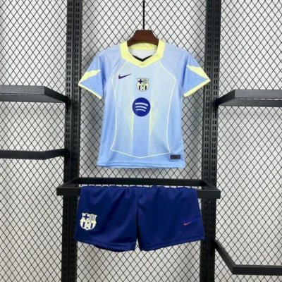 Barcelona Special Edition Soccer Kids Kit Jersey+Shorts 2025/26