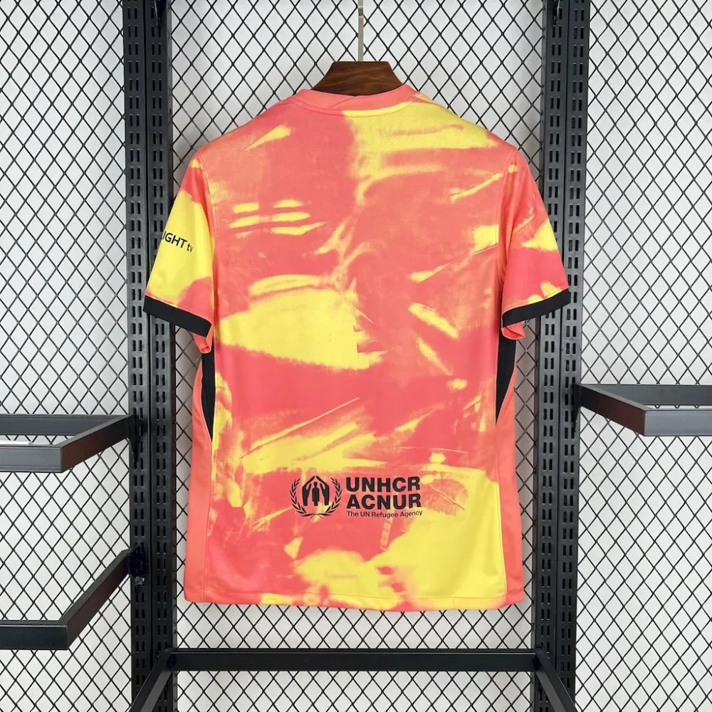 Barcelona Soccer Jersey Pink Training Custom Shirt 2025/26 - Image 2