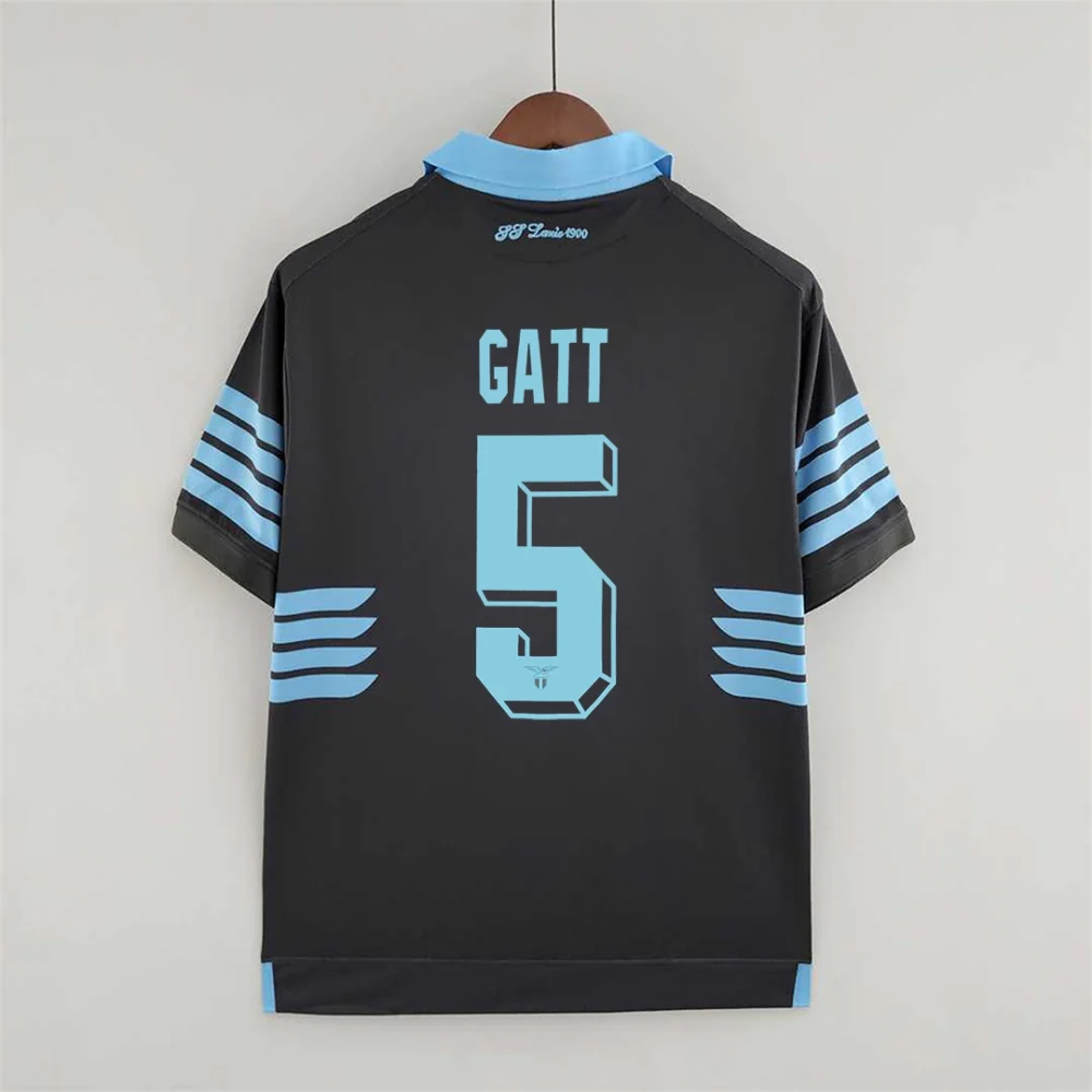 Lazio Retro Soccer Jersey Away Eagle Shirts Macron 115th Anniversary 2015/16 - Image 12