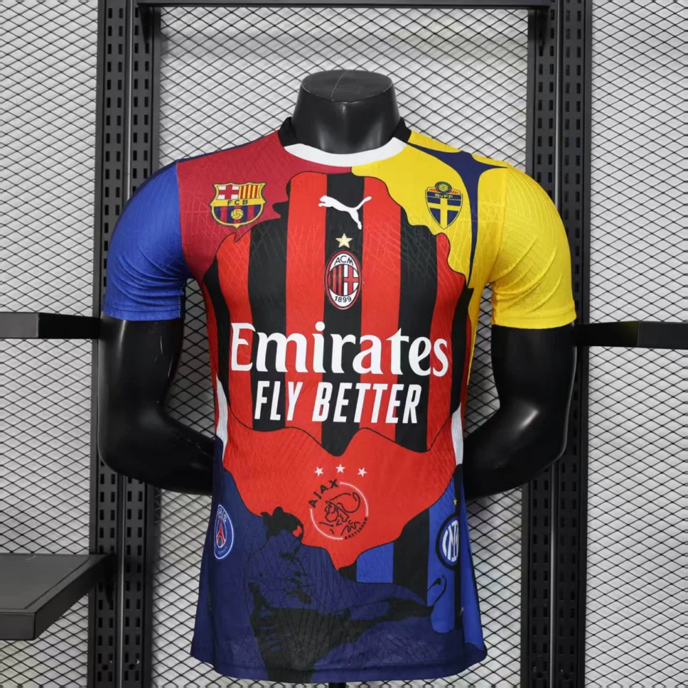 IBRAHIMOVIC Authentic Commemorative Edition Shirt 2025/26 - All Club Mix