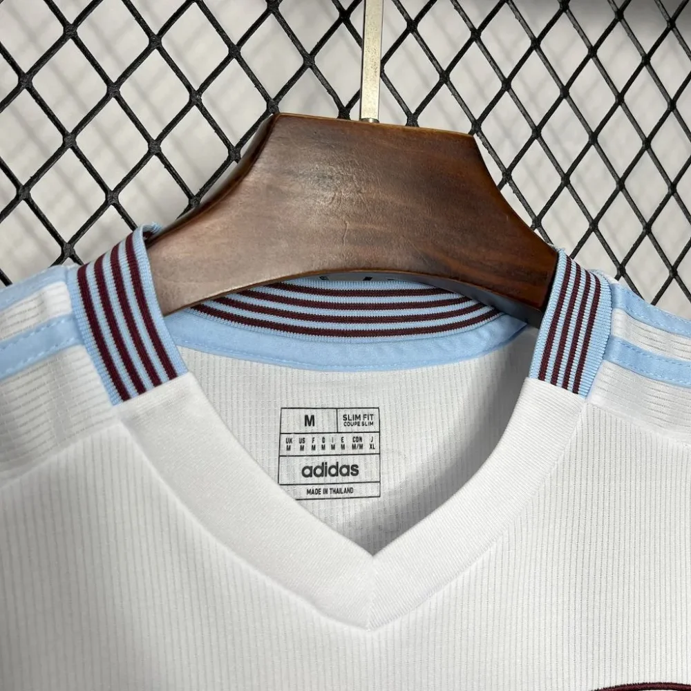 Aston Villa Football Jersey Away Custom Shirt 2024/25 - Image 4