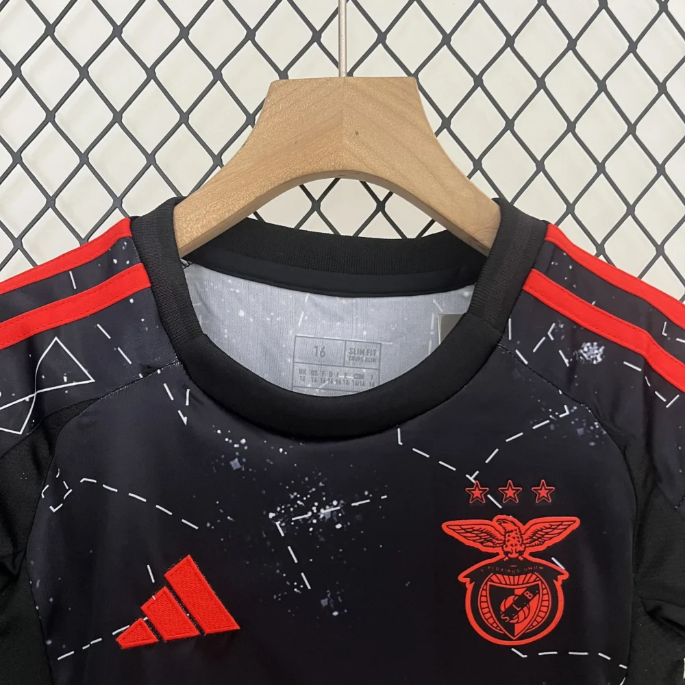 Benfica Soccer Jersey Away Kids Kit Jersey+Shorts 2024/25 - Image 3