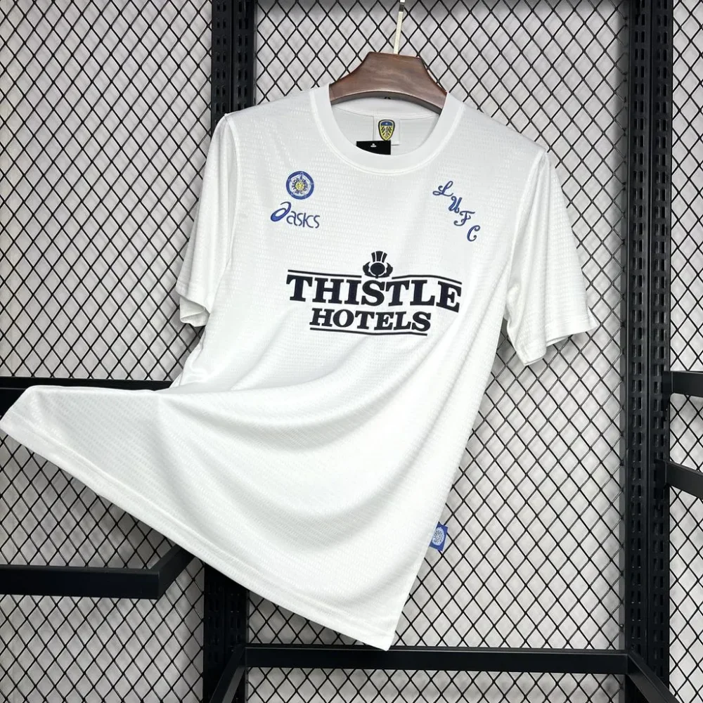 Leeds United Retro Football Jersey Home Shirt 1995/96 - Image 3