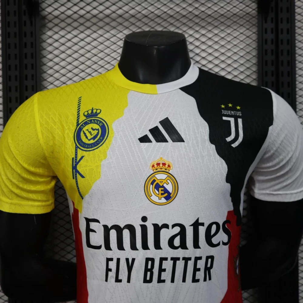 Cristiano Ronaldo Authentic Commemorative Edition Shirt 2025/26 - All Club Mix - Image 3
