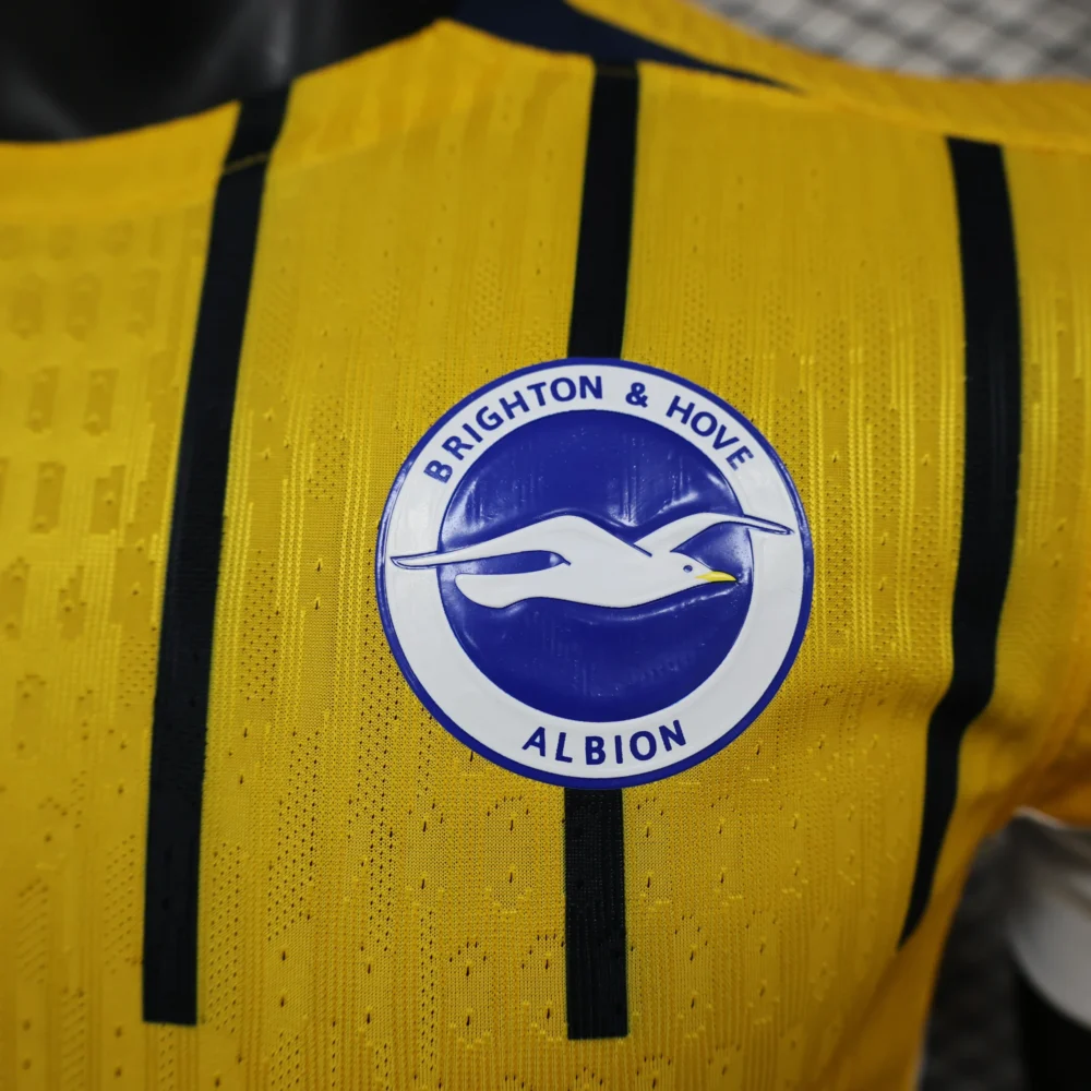 Brighton & Hove Albion Authentic Football Jersey Away Shirt 2024/25 - Image 5