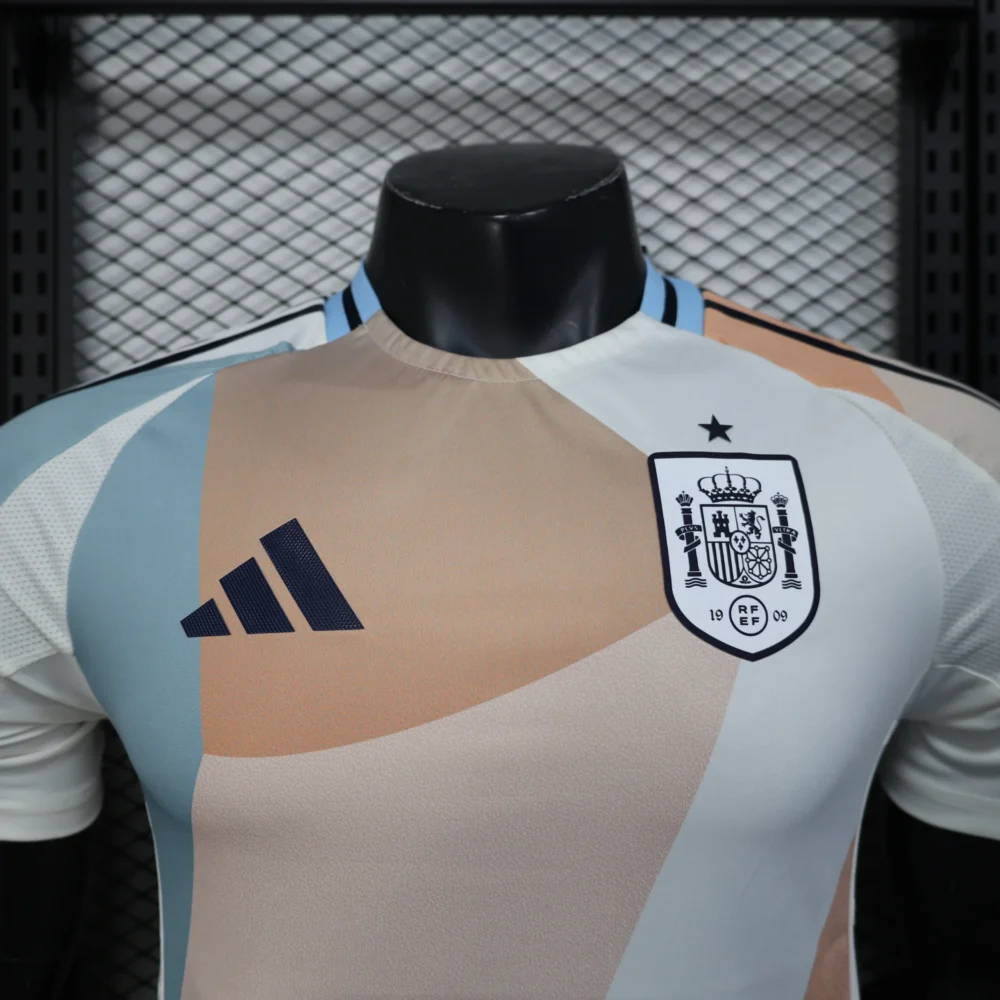 Spain Authentic Soccer Jersey Away Shirt 2025 - Image 3