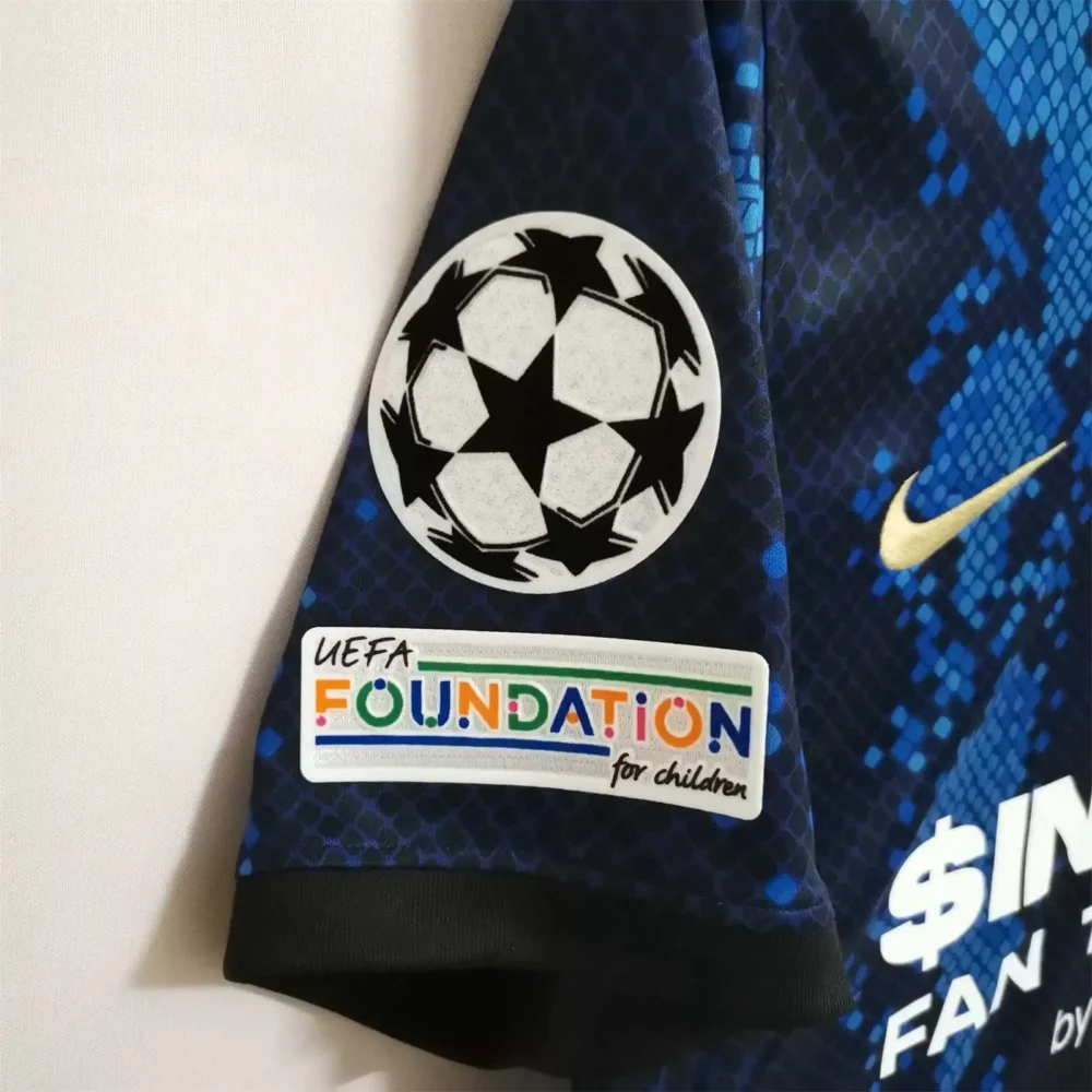 Inter Milan Retro Soccer Jersey Home Custom Shirt 2021/22 - Image 11