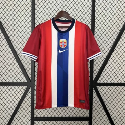 Norway Soccer Jersey Home Custom Shirt 2024