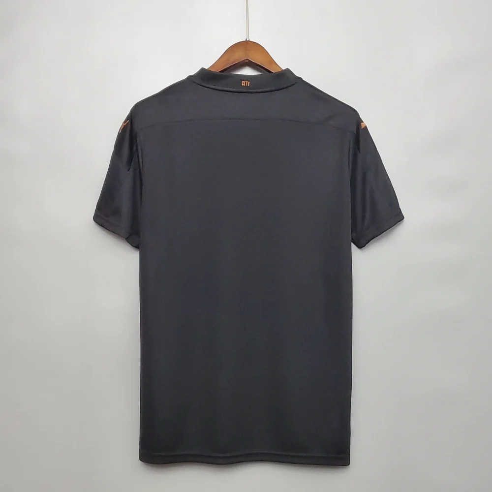 Manchester City Retro Football Jersey Third Away Shirt 2020/21 - Image 2